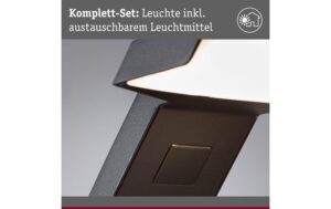 1591868_1 - Mediatech Paulmann Outdoor Pollerleuchte Zerena Anth. insect friendly 230V