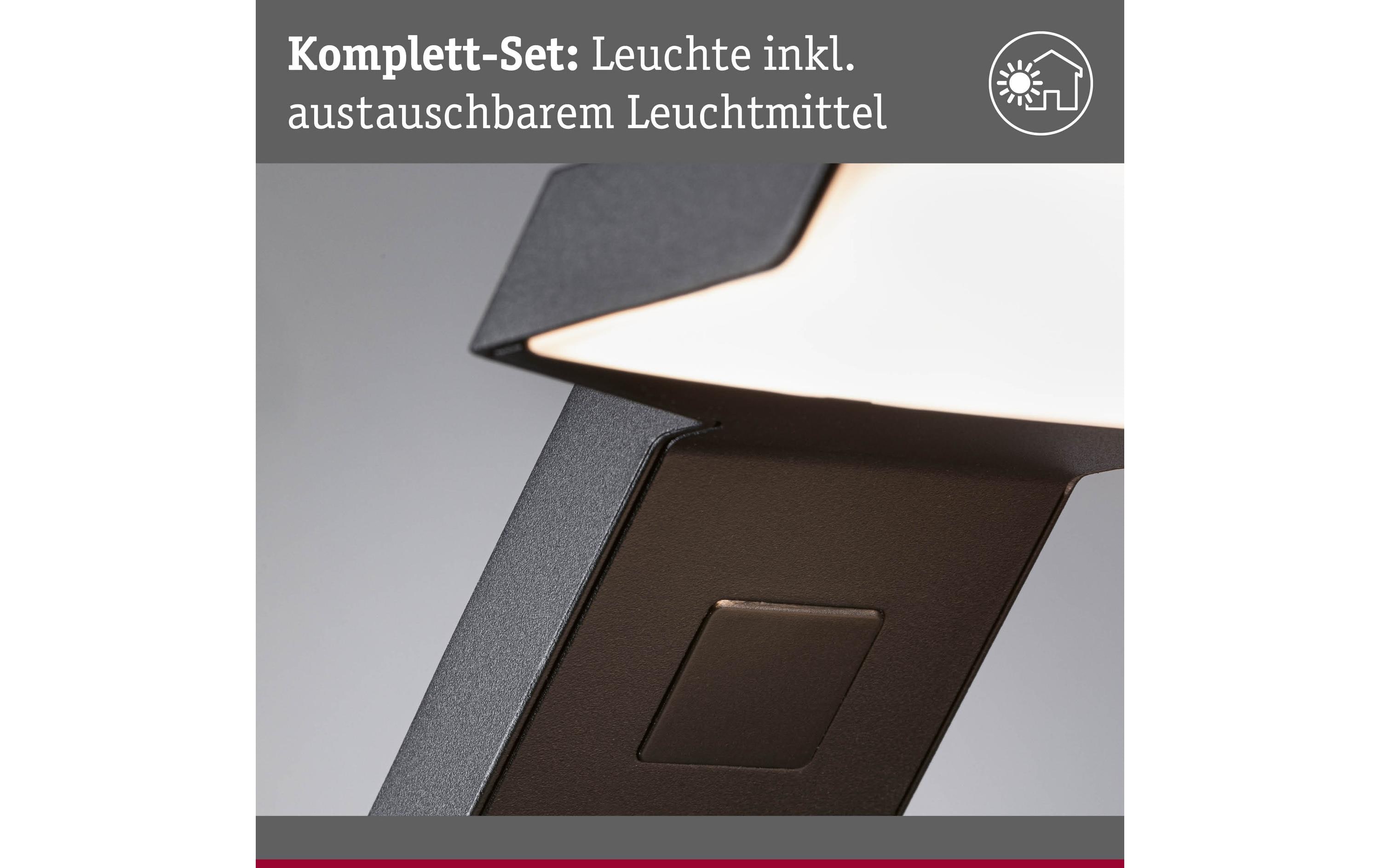 1591868_1 - Mediatech Paulmann Outdoor Pollerleuchte Zerena Anth. insect friendly 230V