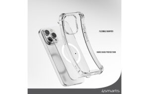 1592626_4 - Mediatech 4smarts Hybrid Case Ultimag clear für iPhone 15