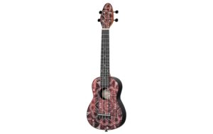 Ortega Guitars Keiki K2SS-RKC Sopranukulelenset, Red Kaleidoscop