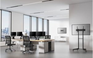 Neomounts FPMA-W300BLACK Wall Mount (fixed, ultrathin)