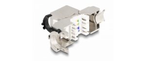 Delock Keystone Modul RJ45 Buchse zu LSA Cat.6A STP