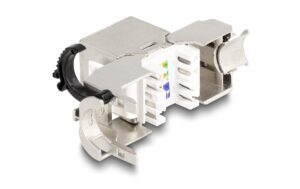 Delock Keystone Modul RJ45 Buchse zu LSA Cat.6A STP