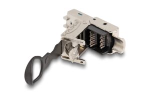 1595241_1 - Mediatech Delock RJ45 Stecker Feldkonfektionierbar Cat. 6A, Push&Pull lasche, werkzeugfrei