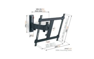 1596752_8 - Mediatech Vogels 6VO TVM 3425B full-turn, 25KG, 32-65, 100x400mm, schwarz