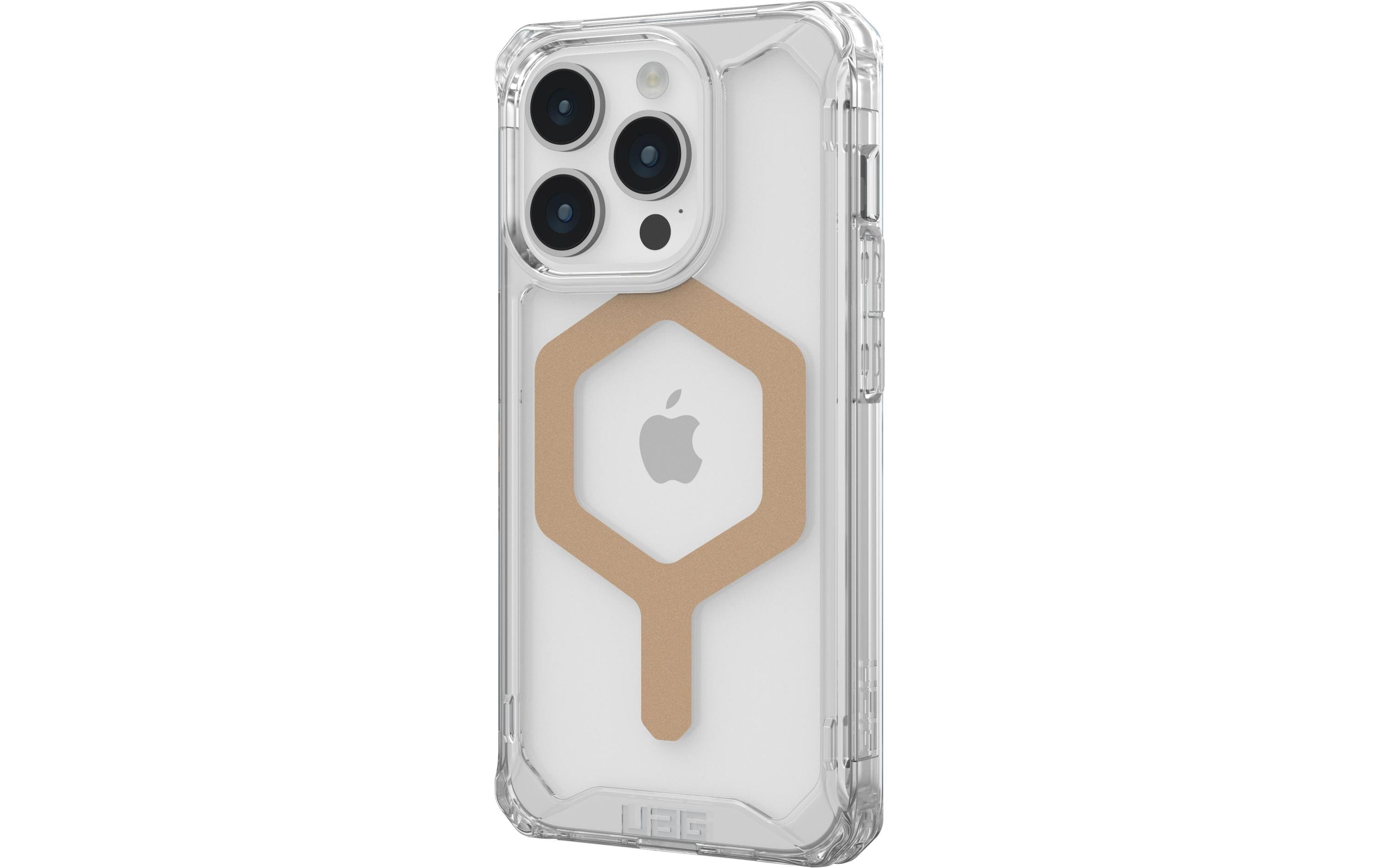 1598529_1 - Mediatech UAG Plyo Magsafe Ice/Gold für iPhone 15 Pro