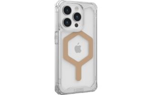 1598529_2 - Mediatech UAG Plyo Magsafe Ice/Gold für iPhone 15 Pro