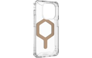 1598529_6 - Mediatech UAG Plyo Magsafe Ice/Gold für iPhone 15 Pro