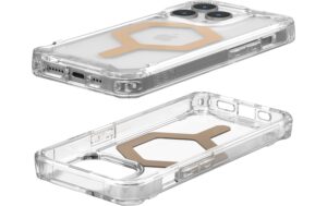 1598529_7 - Mediatech UAG Plyo Magsafe Ice/Gold für iPhone 15 Pro