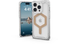 1598529_8 - Mediatech UAG Plyo Magsafe Ice/Gold für iPhone 15 Pro