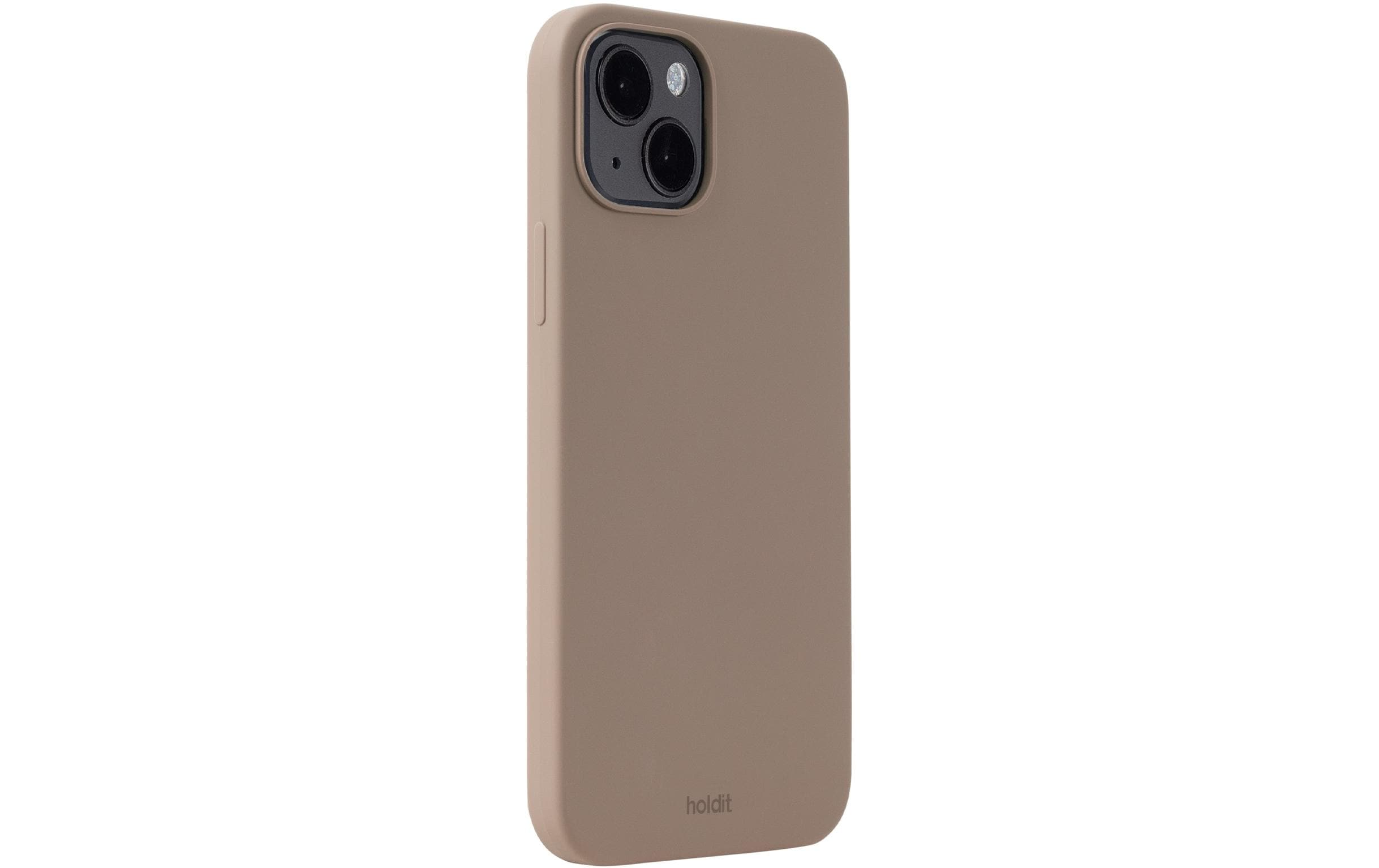 1598580_1 - Mediatech Holdit Silicone Case Mocha Brown für iPhone 15 Plus