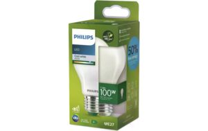 Philips LED Lampe 7.3W (100W) E27, A70, 4000K, matt