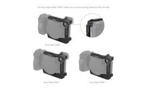SmallRig Half Cage for Sony Alpha 6700 for Sony Alpha 6700 / 6600 / 6500 / 6400