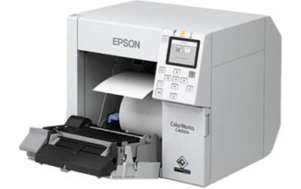 Epson Farb-Etikettendrucker C4000e BK glanz, Ethernet/USB