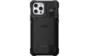1601969_1 - Mediatech UAG Worklow Battery Case Black für iPhone 12/12 Pro