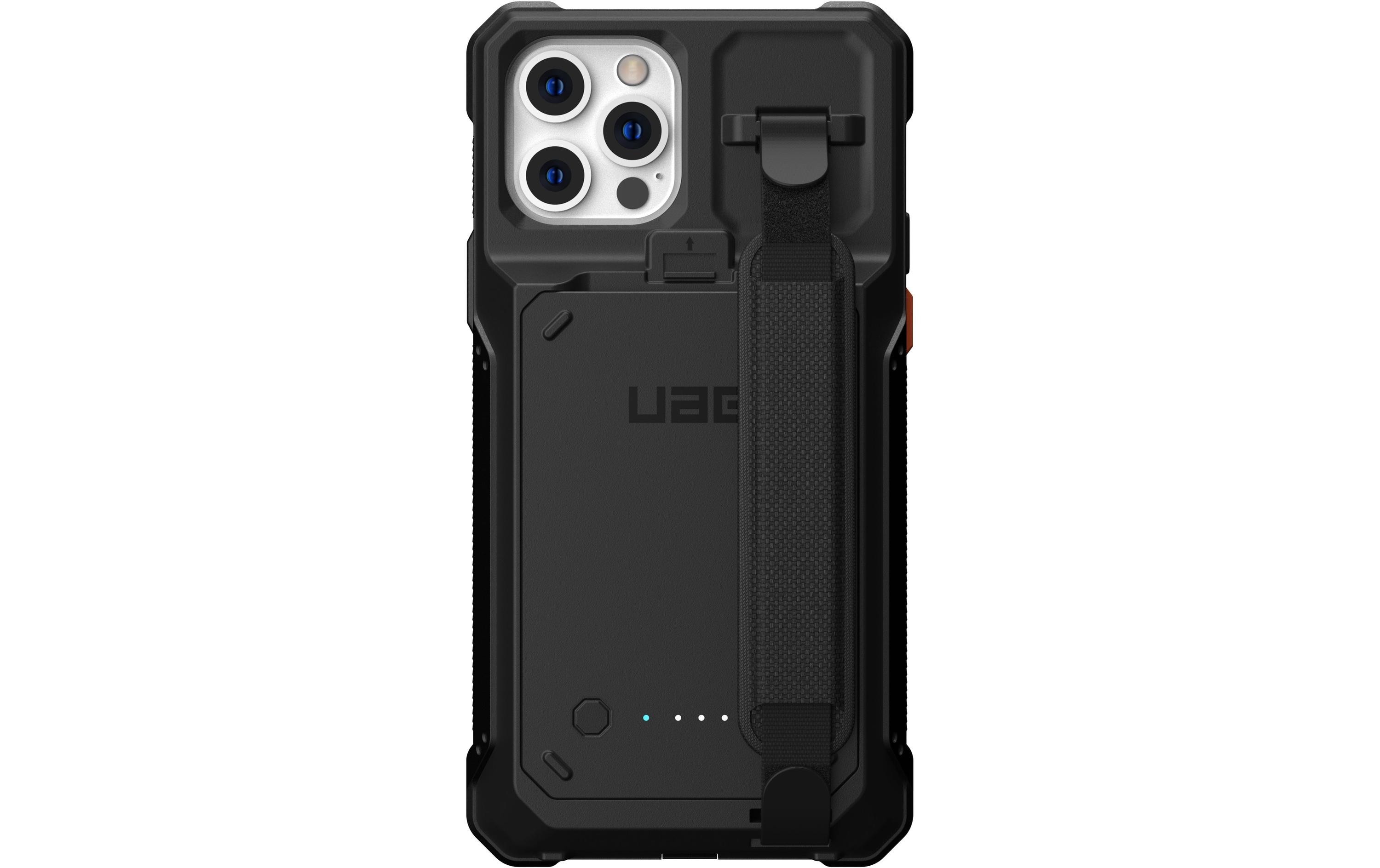 1601969_1 - Mediatech UAG Worklow Battery Case Black für iPhone 12/12 Pro