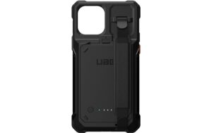 1601969_4 - Mediatech UAG Worklow Battery Case Black für iPhone 12/12 Pro