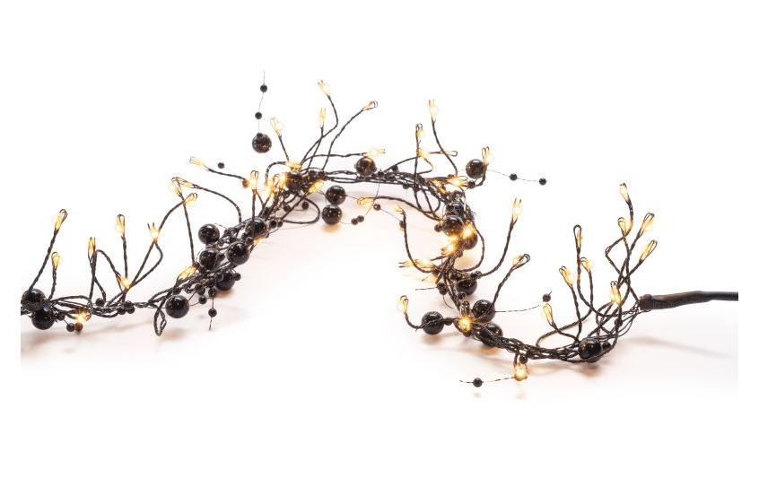 1603132 - Mediatech STT LED Lichterkette Angel Cluster schwarz 200LED sww, 2m, schwarz kaufen Schweiz | Mediatech.ch