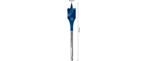 EXPERT Self Cut Speed Flachfräsbohrer 22 x 152mm