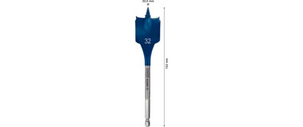 EXPERT Self Cut Speed Flachfräsbohrer 32 x 152mm