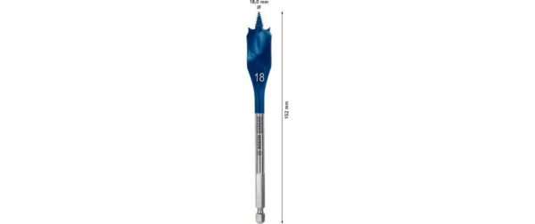 EXPERT Self Cut Speed Flachfräsbohrer 18 x 152mm