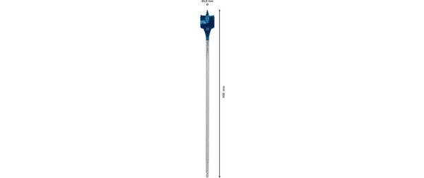 1603988_3 - Mediatech EXPERT Self Cut Speed Flachfräsbohrer 35 x 400mm