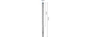 EXPERT SDS plus-7X Hammerbohrer. 10 x 150 x 215mm