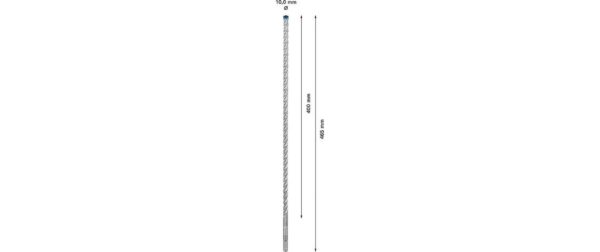 EXPERT SDS plus-7X Hammerbohrer. 10 x 400 x 465mm