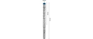 EXPERT SDS plus-7X Hammerbohrer. 12 x 100 x 165mm