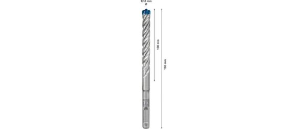 EXPERT SDS plus-7X Hammerbohrer. 12 x 100 x 165mm