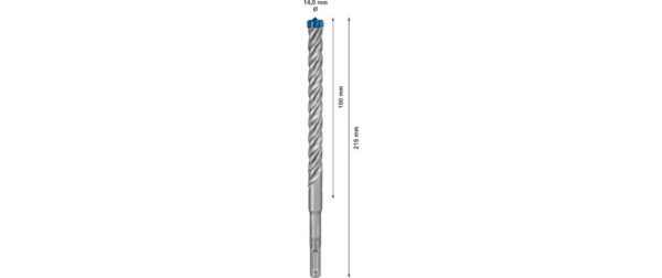 EXPERT SDS plus-7X Hammerbohrer. 14 x 150 x 215mm