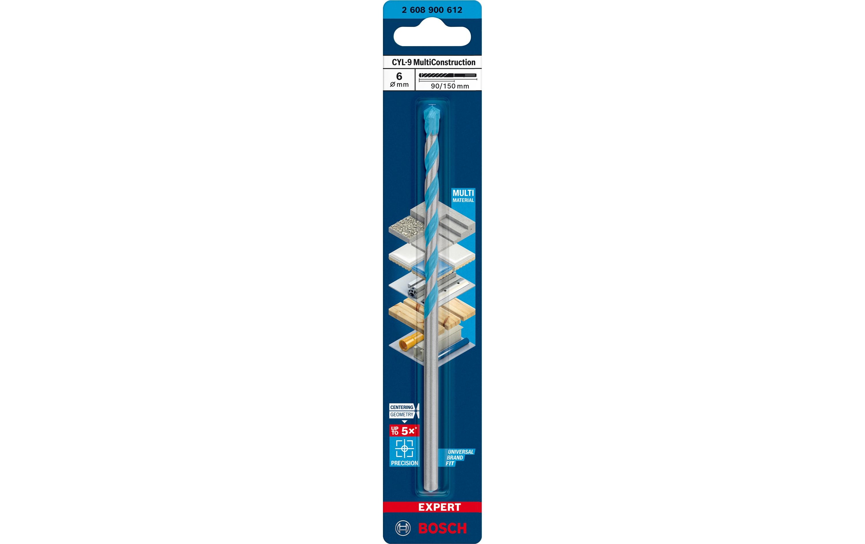 1604039_1 - Mediatech EXPERT CYL-9 MultiConstruction Bohrer. 6 x 90 x 150mm