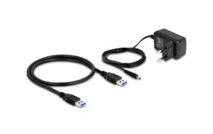 1605012_2 - Mediatech Delock USB 10 Gbps Hub, 4 USB Typ A Ports + 1 Schnellladeport inkl. Netzteil