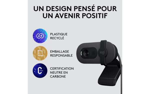 Logitech Brio 105 Webcam 960-001592 Full HD 1080p, 2 MP, USB-A