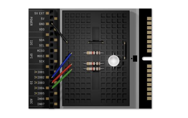 OXON Oxocard Connect Breadboard Cartridge Experimentier-Steckbrett