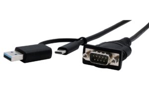 EXSYS EX-23001, mit C+A Stecker RS-232 (FTDI Chipsatz)