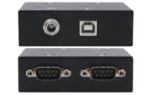 EXSYS EX-13072HM, USB2.0 zu 2x RS-232 Ports Metallgehäuse (FTDI Chipsatz)