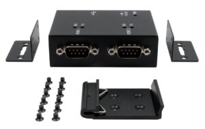 EXSYS EX-13072HM, USB2.0 zu 2x RS-232 Ports Metallgehäuse (FTDI Chipsatz)