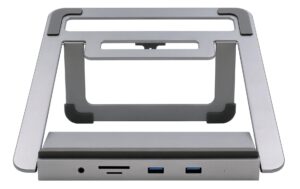 1608071_1 - Mediatech EXSYS EX-1223HM, 12in1 USB-C Dockingstation Stand für Notebook, Matebook und MacBook
