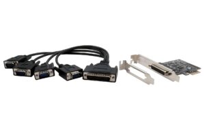 EXSYS EX-46024, 4S Seriell RS-232 Karte mit Octopus Kabel (ASIX Chipsatz)
