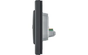 Homematic IP Wired Wandtaster 2-fach anthrazit