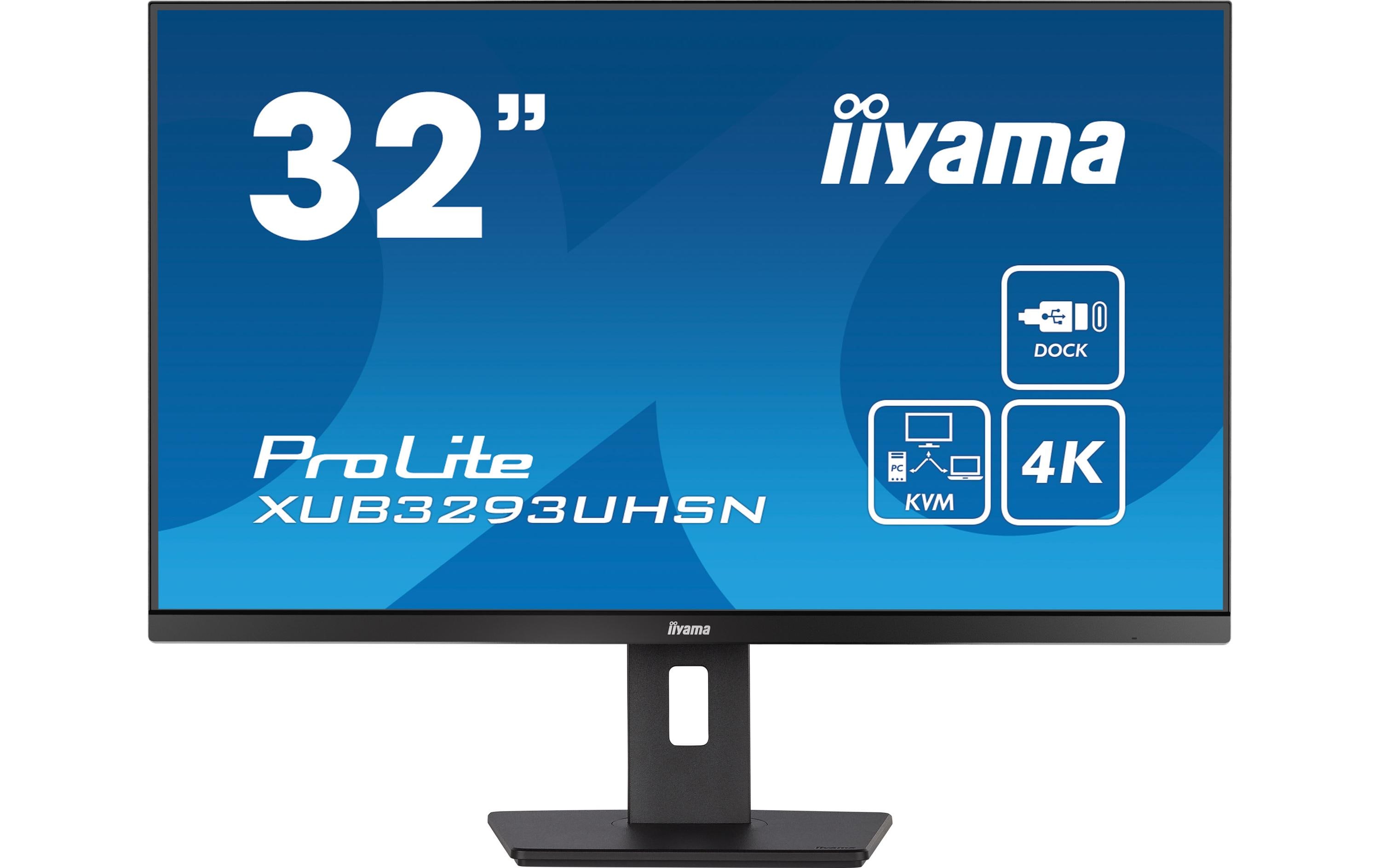 1608315 - Mediatech iiyama XUB3293UHSN-B5 32 IPS 3840x2160, DisplayPort, HDMI, Speakers kaufen Schweiz | Mediatech.ch