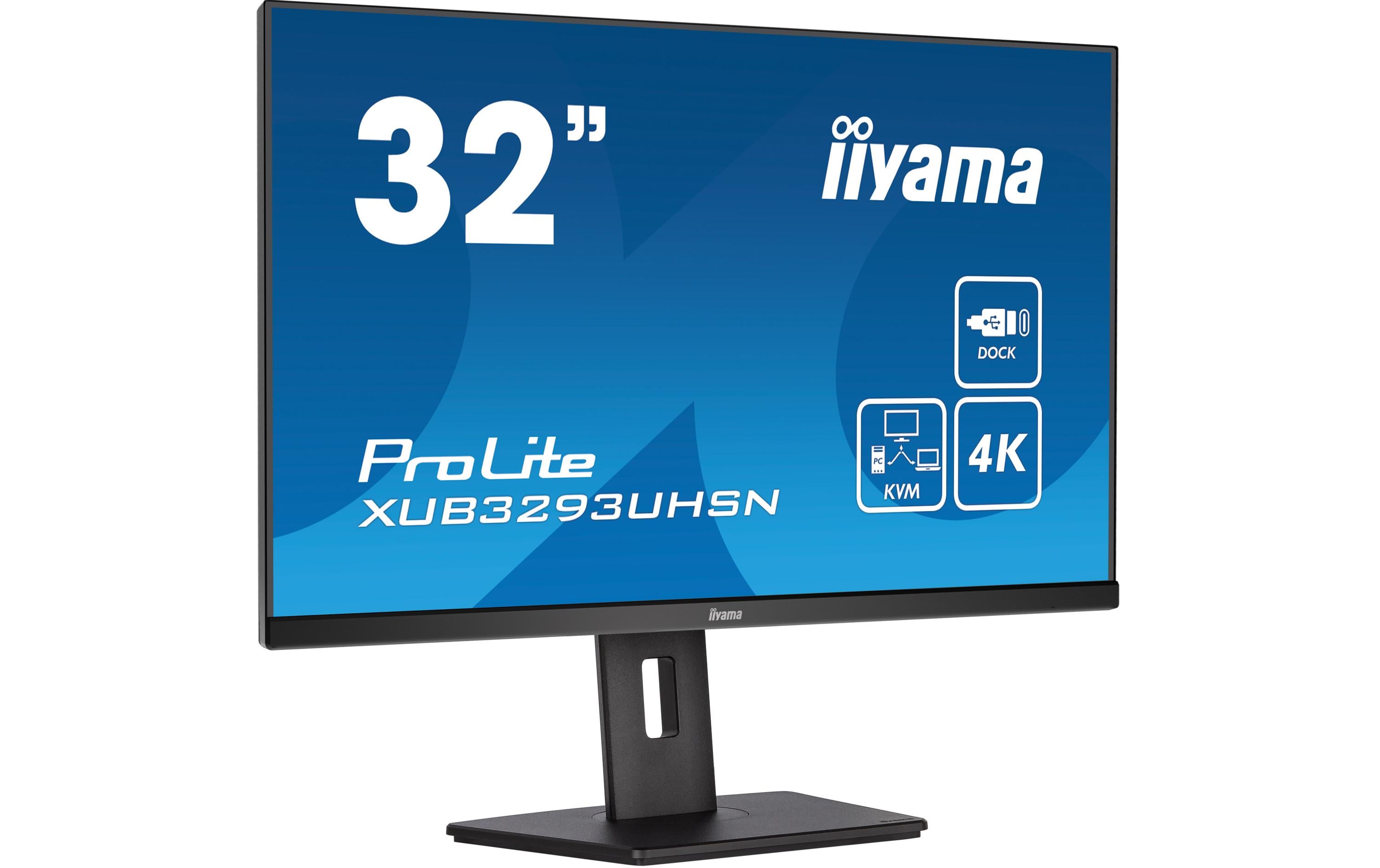 1608315_1 - Mediatech iiyama XUB3293UHSN-B5 32 IPS 3840x2160, DisplayPort, HDMI, Speakers