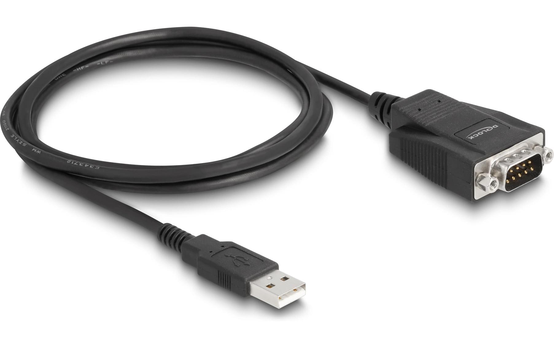1608778 - Mediatech Delock Adapter USB 2 Typ A zu 1x Seriell 232 D-Sub 9 Stecker, mit ESD Schutz kaufen Schweiz | Mediatech.ch