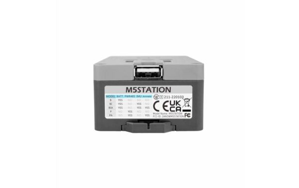 1610196_3 - Mediatech M5Stack Station ESP32 IoT Dev.Kit Development Kit, RS485 Version