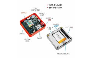 1610203_6 - Mediatech M5Stack FIRE IoT Dev.Kit Development Kit, PSRAM