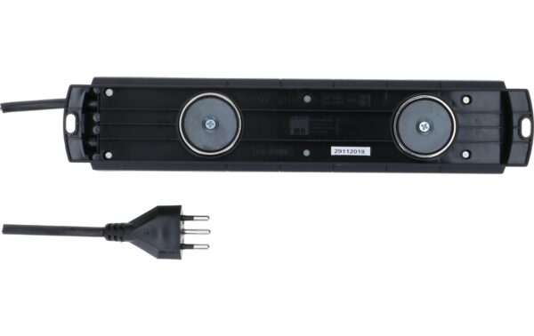 Max Hauri Steckdosenleiste Prime Line 6x T13, schwarz, Schalter Magnet