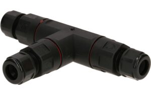 Max Hauri Kabelverbinder T IP68 schwarz, 3-polig, 16A/250V kaufen Schweiz | Mediatech.ch