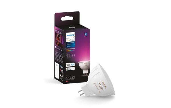 1613741_2 - Mediatech Philips Hue White & Color Ambiance MR16, 400lm, Einzelpack