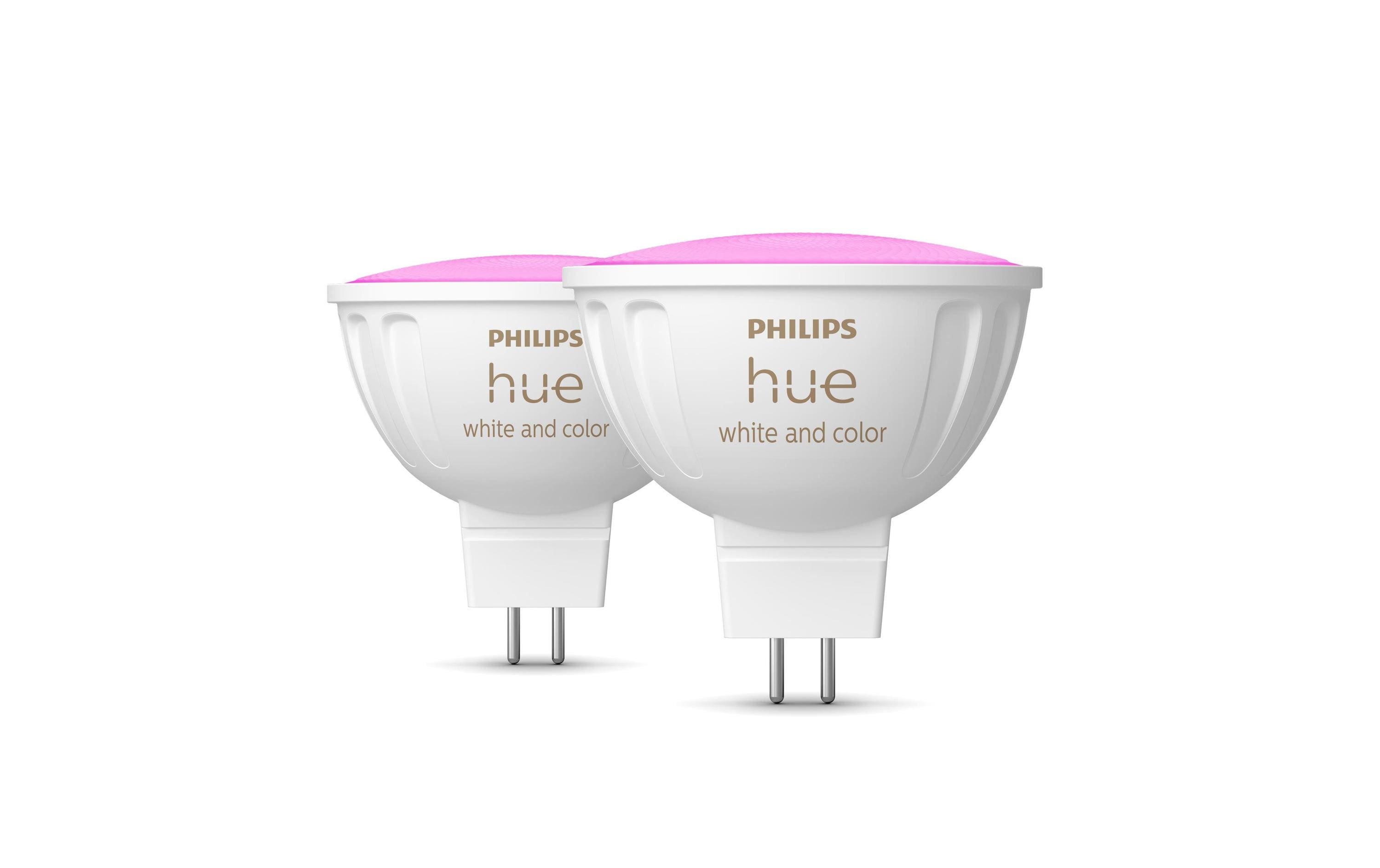 1613742 - Mediatech Philips Hue White & Color Ambiance MR16, 2x 400lm, Doppelpack